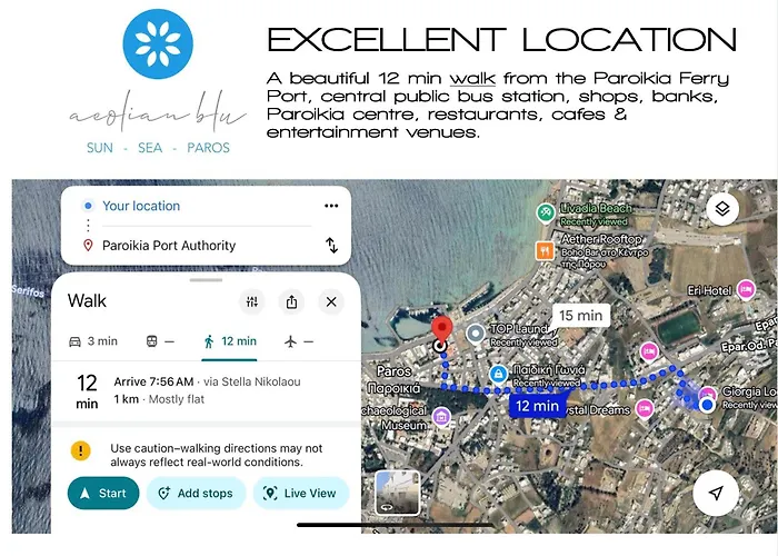 Aeolian Blu 1 Apartman Párosz