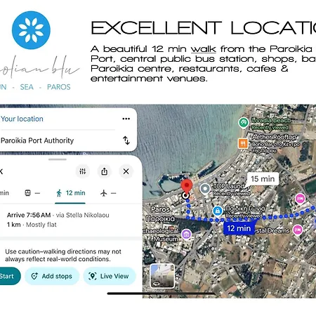 Aeolian Blu 1 Apartment Parikia (Paros)